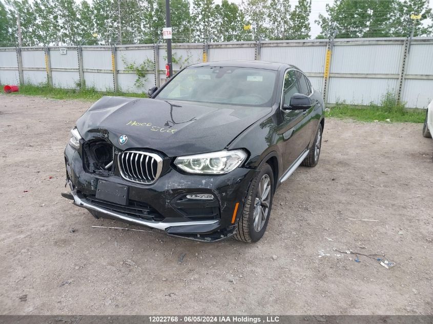 2019 BMW X4 VIN: 5UXUJ3C53KLG53206 Lot: 12022768