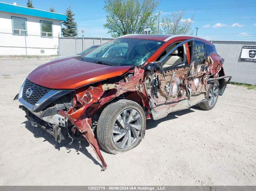 2019 Nissan Murano S/Sl/Sv/Platinum VIN: 5N1AZ2MS8KN122415 Lot: 12022770