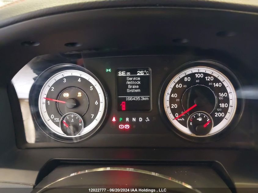 2016 Ram 1500 Rebel VIN: 1C6RR7YT3GS194100 Lot: 12022777