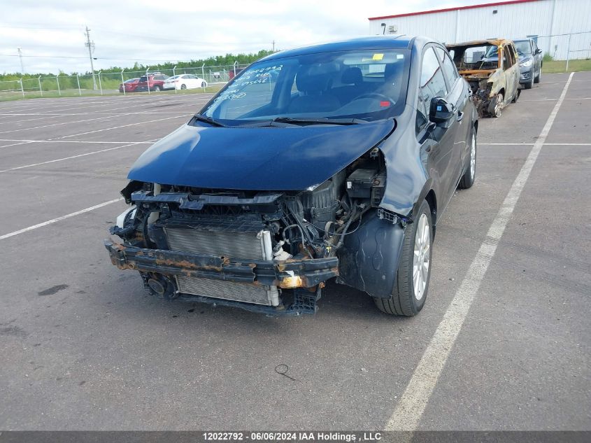 2013 Kia Rio VIN: KNADN5A34D6895646 Lot: 12022792