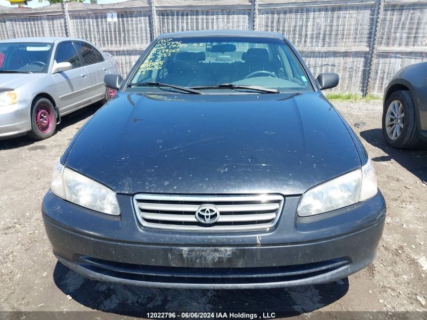 2000 Toyota Camry Ce/Le/Xle VIN: JT2BF22K6Y0279265 Lot: 12022796