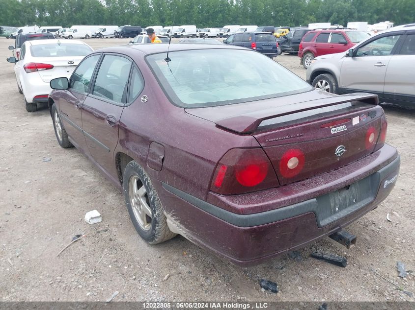 2003 Chevrolet Impala VIN: 2G1WH52K939264061 Lot: 12022805