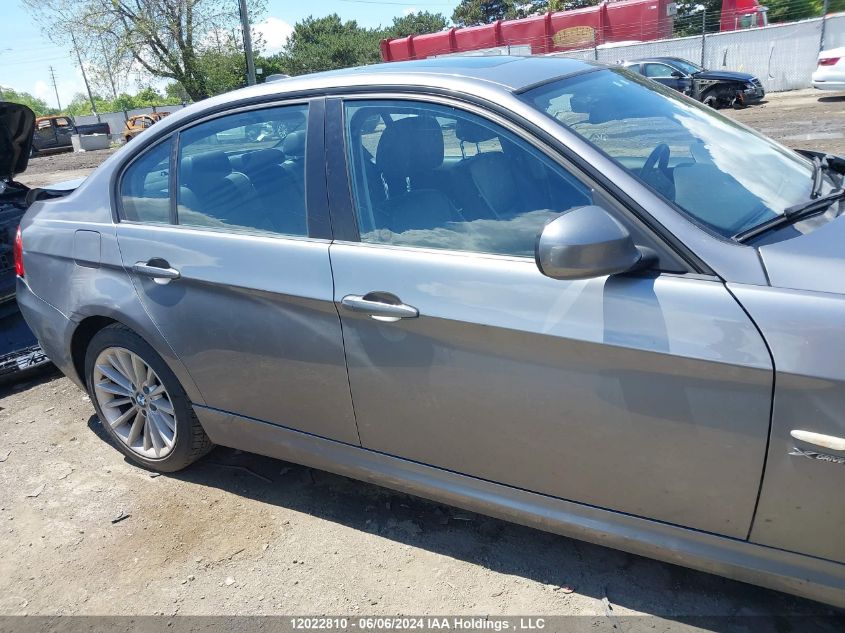 2011 BMW 3 Series 328I xDrive VIN: WBAPK7C5XBA972126 Lot: 12022810