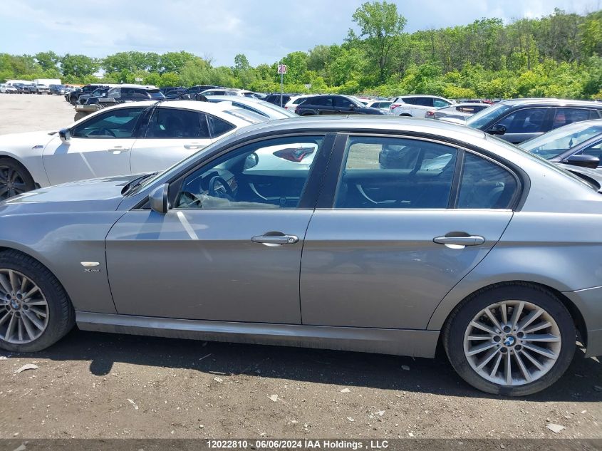 2011 BMW 3 Series 328I xDrive VIN: WBAPK7C5XBA972126 Lot: 12022810