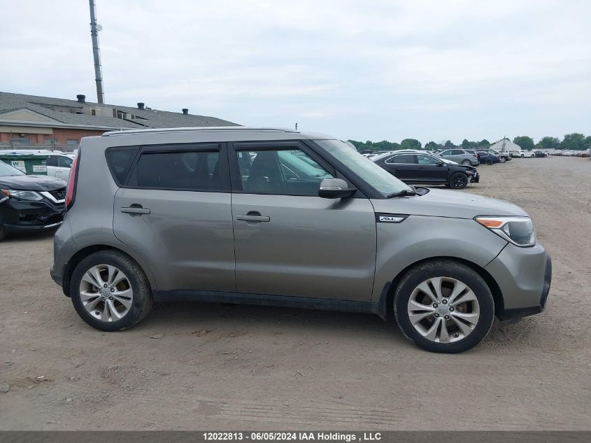 2015 Kia Soul + VIN: KNDJP3A54F7135400 Lot: 12022813