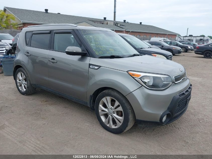 2015 Kia Soul + VIN: KNDJP3A54F7135400 Lot: 12022813