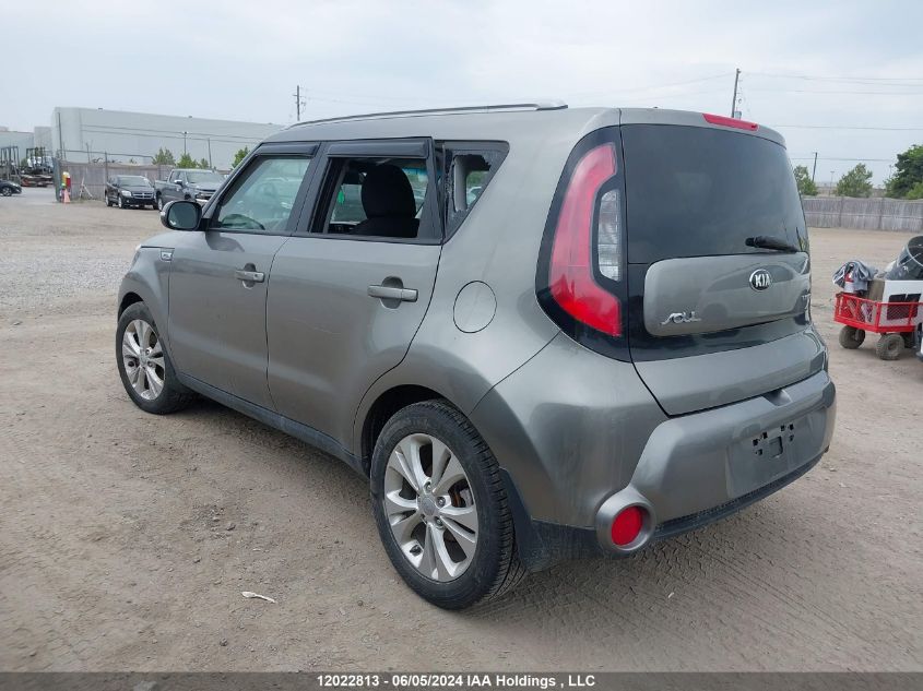 2015 Kia Soul + VIN: KNDJP3A54F7135400 Lot: 12022813