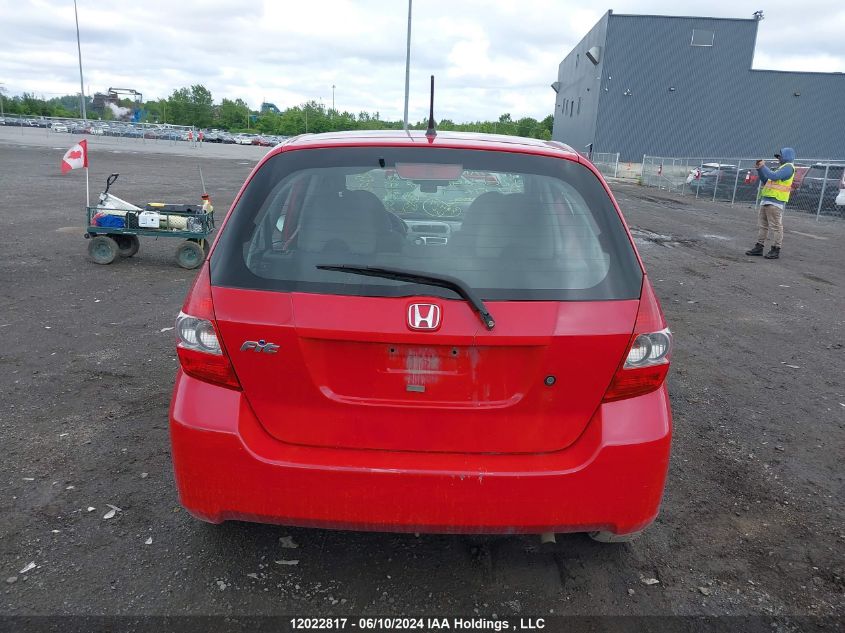 2007 Honda Fit VIN: JHMGD37417S820582 Lot: 12022817