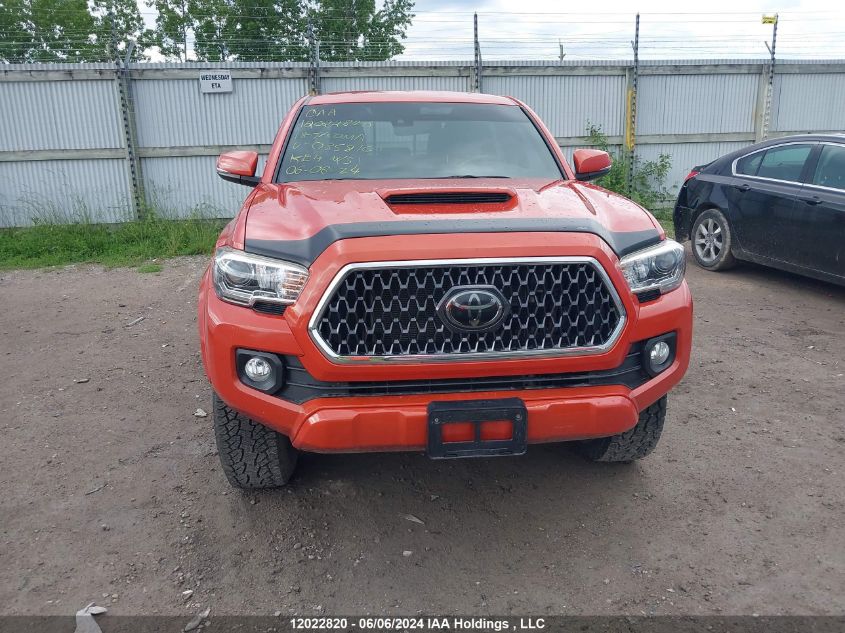 2018 Toyota Tacoma Dbl Cab/Sr5/Trd Sport/Or VIN: 5TFDZ5BN2JX035810 Lot: 12022820