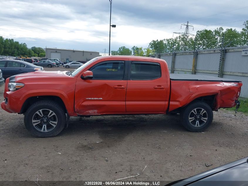 2018 Toyota Tacoma Dbl Cab/Sr5/Trd Sport/Or VIN: 5TFDZ5BN2JX035810 Lot: 12022820