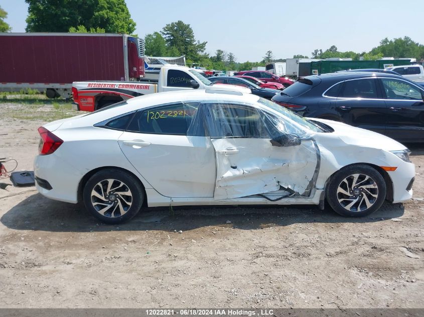 2016 Honda Civic Ex 4Dr VIN: 2HGFC2F76GH034050 Lot: 12022821