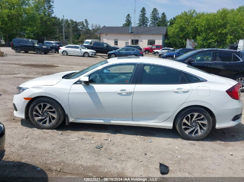 2016 Honda Civic Ex 4Dr VIN: 2HGFC2F76GH034050 Lot: 12022821