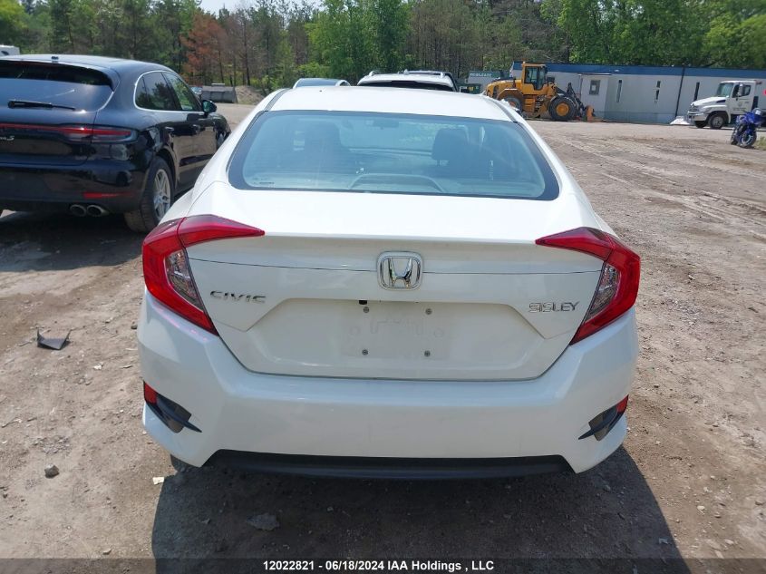 2016 Honda Civic Ex 4Dr VIN: 2HGFC2F76GH034050 Lot: 12022821