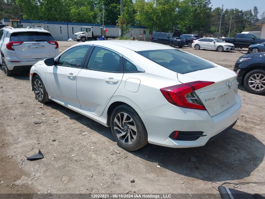 2016 Honda Civic Ex 4Dr VIN: 2HGFC2F76GH034050 Lot: 12022821