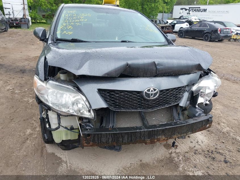 2009 Toyota Corolla Le VIN: 2T1BU40E09C170054 Lot: 12022825