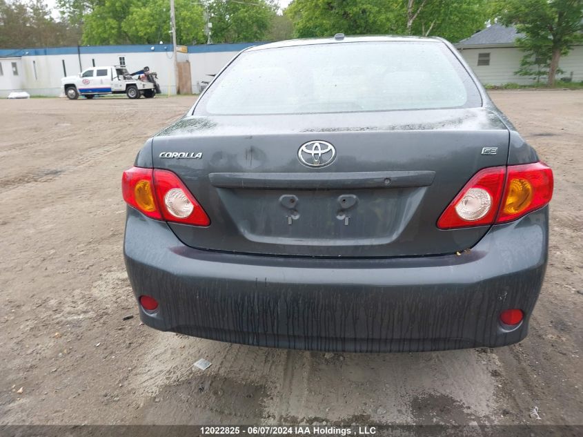 2009 Toyota Corolla Le VIN: 2T1BU40E09C170054 Lot: 12022825