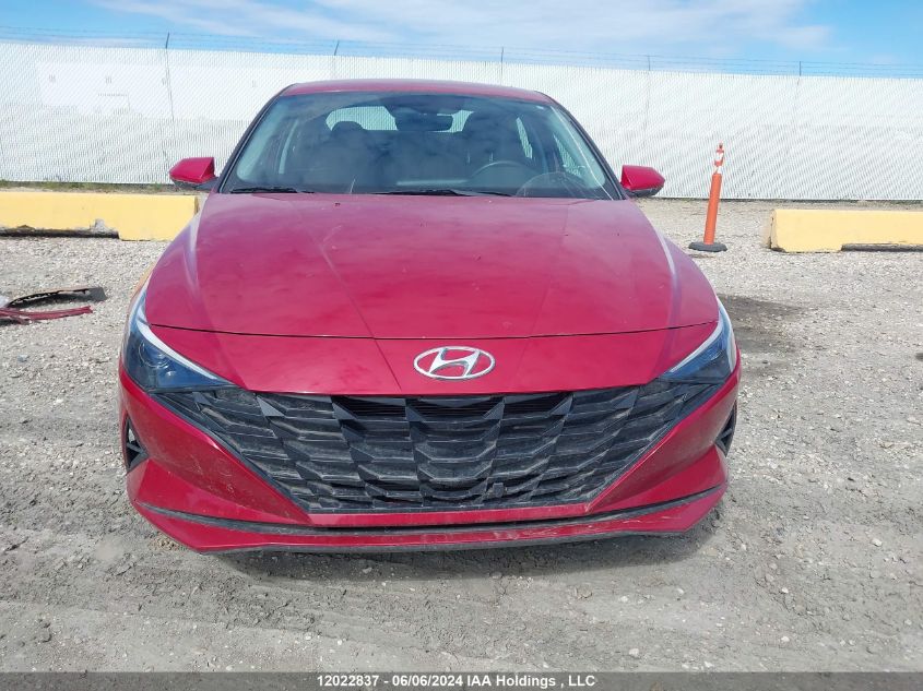 2022 Hyundai Elantra Sel VIN: KMHLM4AG9NU310406 Lot: 12022837