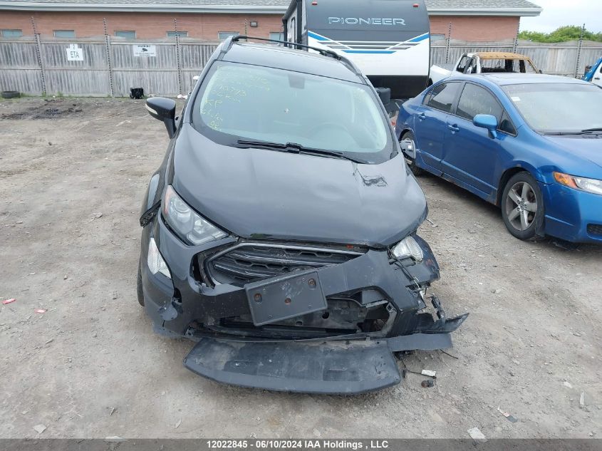 2018 Ford Ecosport Ses VIN: MAJ6P1CL0JC190793 Lot: 12022845