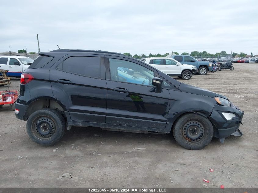 2018 Ford Ecosport Ses VIN: MAJ6P1CL0JC190793 Lot: 12022845