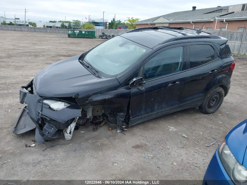 2018 Ford Ecosport Ses VIN: MAJ6P1CL0JC190793 Lot: 12022845