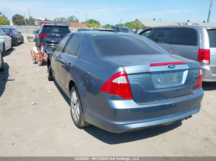 2011 Ford Fusion Sel VIN: 3FAHP0JA5BR265124 Lot: 12022850