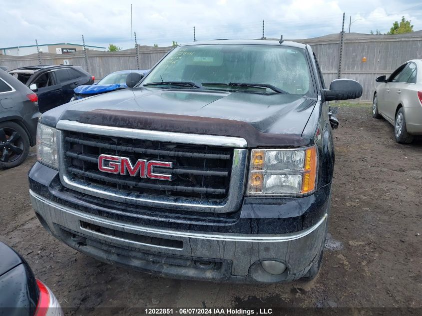 2010 GMC Sierra K1500 Slt VIN: 3GTRKWE33AG110836 Lot: 12022851