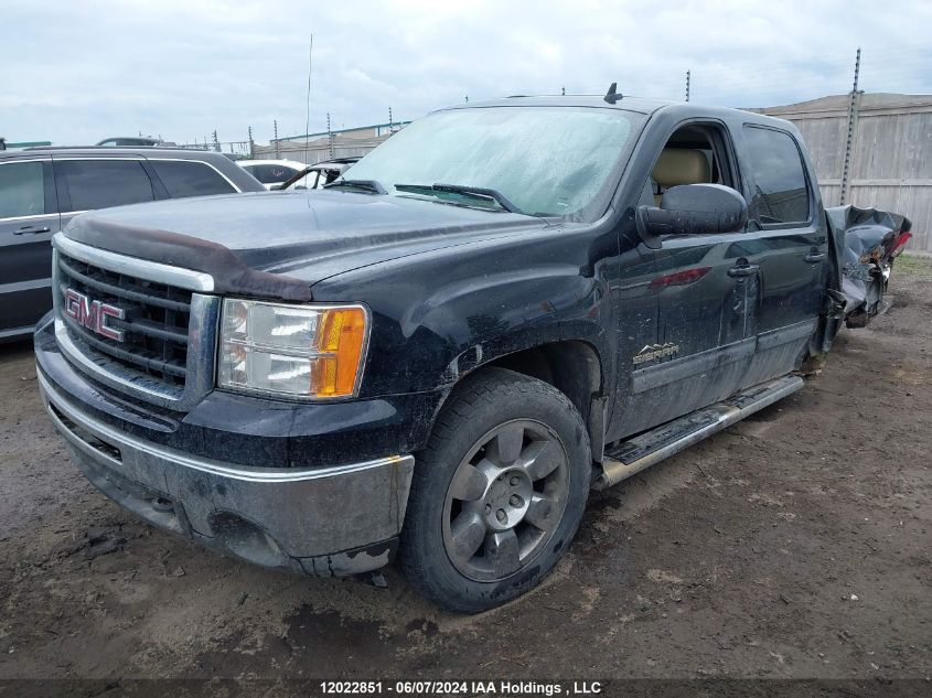 2010 GMC Sierra K1500 Slt VIN: 3GTRKWE33AG110836 Lot: 12022851