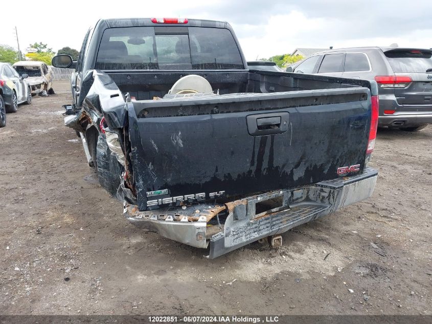 2010 GMC Sierra K1500 Slt VIN: 3GTRKWE33AG110836 Lot: 12022851