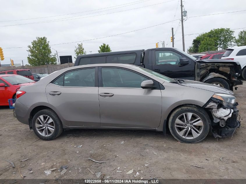 2015 Toyota Corolla Le Eco/Le Eco Technology VIN: 2T1BPRHE5FC476428 Lot: 12022858