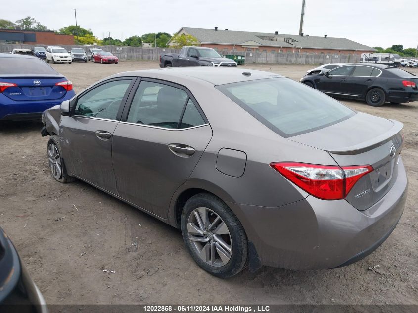 2015 Toyota Corolla Le Eco/Le Eco Technology VIN: 2T1BPRHE5FC476428 Lot: 12022858