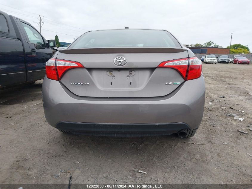 2015 Toyota Corolla Le Eco/Le Eco Technology VIN: 2T1BPRHE5FC476428 Lot: 12022858