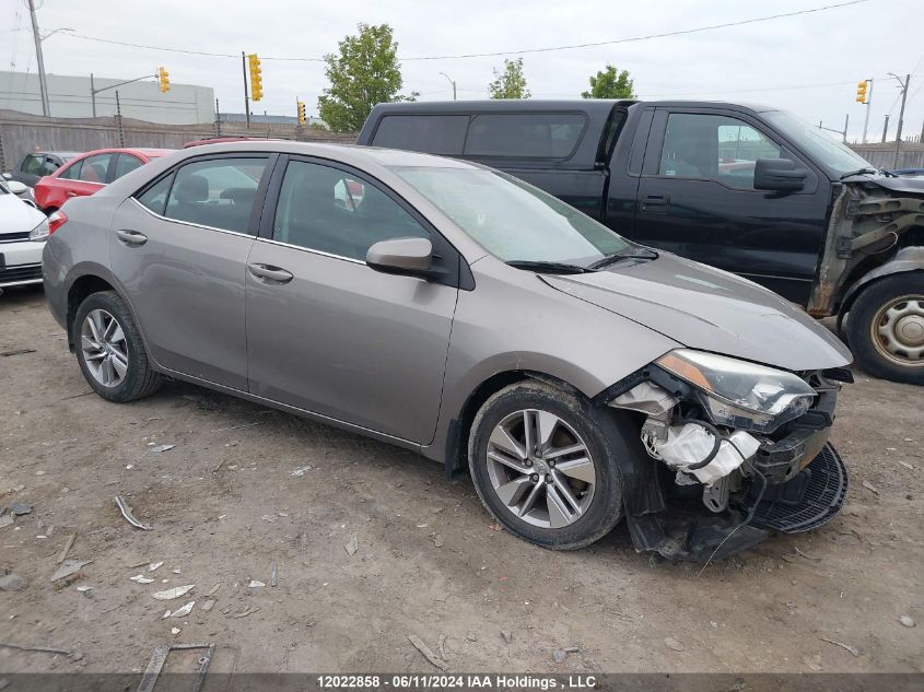 2015 Toyota Corolla Le Eco/Le Eco Technology VIN: 2T1BPRHE5FC476428 Lot: 12022858