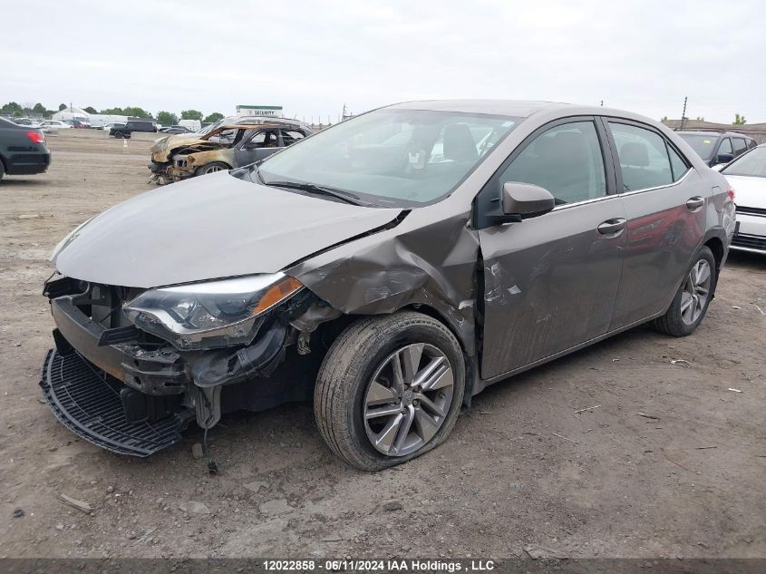 2015 Toyota Corolla Le Eco/Le Eco Technology VIN: 2T1BPRHE5FC476428 Lot: 12022858