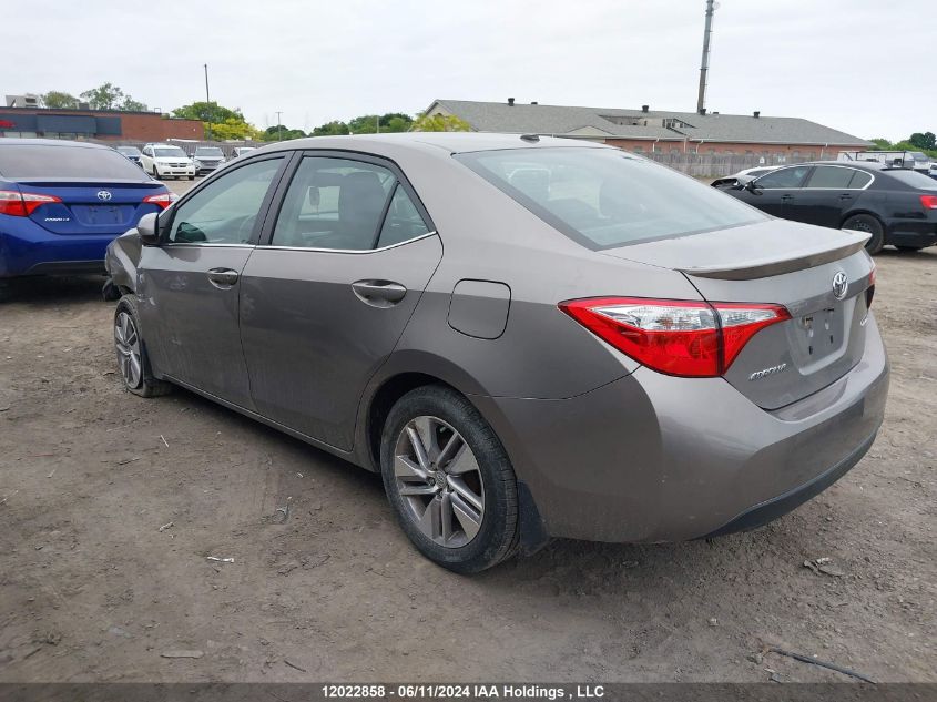 2015 Toyota Corolla Le Eco/Le Eco Technology VIN: 2T1BPRHE5FC476428 Lot: 12022858