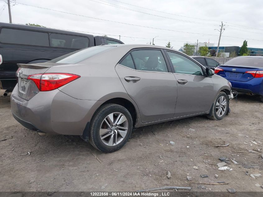 2015 Toyota Corolla Le Eco/Le Eco Technology VIN: 2T1BPRHE5FC476428 Lot: 12022858