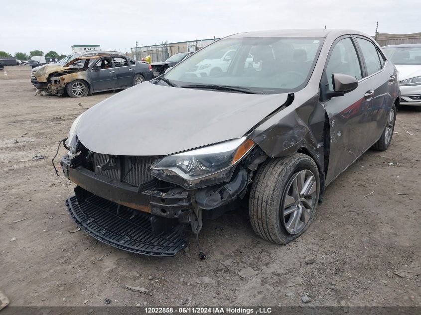 2015 Toyota Corolla Le Eco/Le Eco Technology VIN: 2T1BPRHE5FC476428 Lot: 12022858