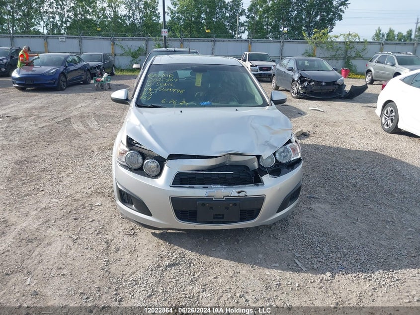 2012 Chevrolet Sonic VIN: 1G1JA6EH7C4204948 Lot: 12022864
