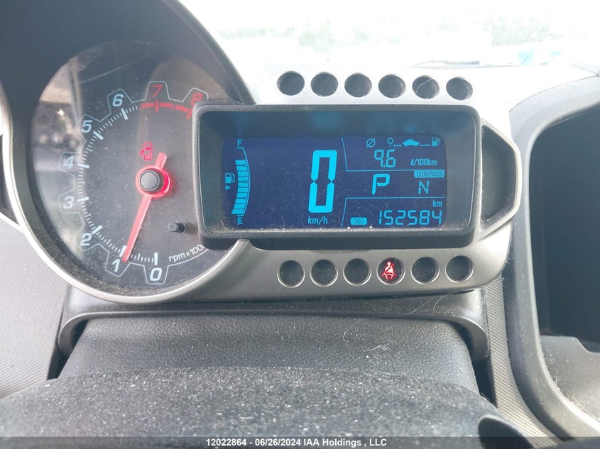 2012 Chevrolet Sonic VIN: 1G1JA6EH7C4204948 Lot: 12022864