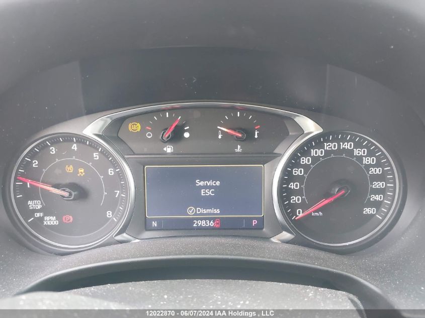 2022 GMC Terrain VIN: 3GKALYEV7NL240367 Lot: 12022870