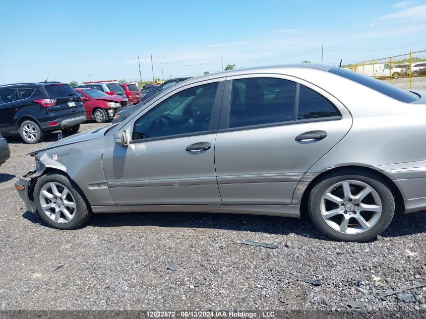 2005 Mercedes-Benz C-Class VIN: WDBRF40J95F661471 Lot: 12022872