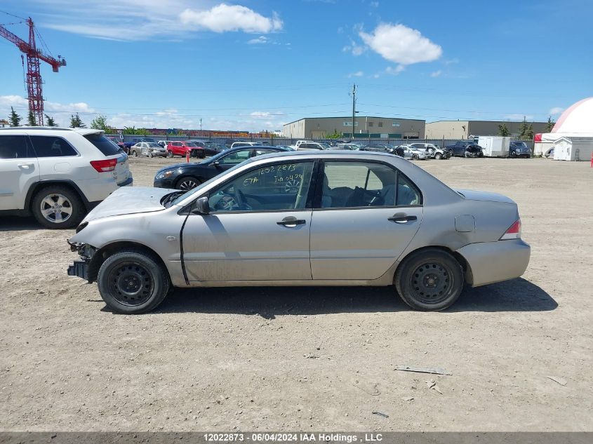 2004 Mitsubishi Lancer VIN: JA3AJ26E44U603238 Lot: 12022873