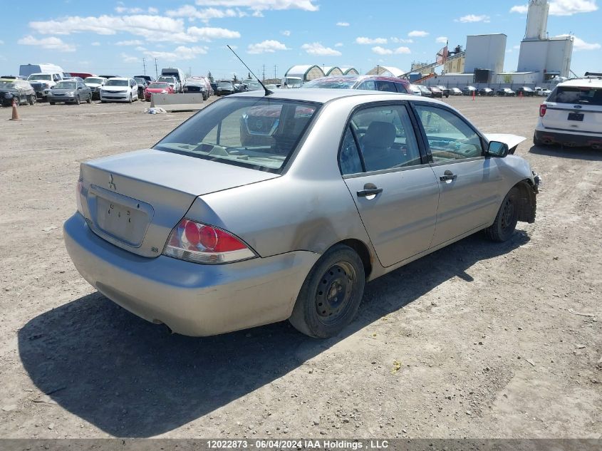 2004 Mitsubishi Lancer VIN: JA3AJ26E44U603238 Lot: 12022873