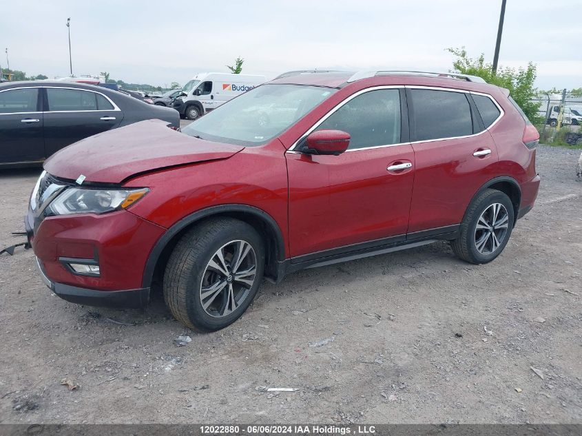 2019 Nissan Rogue VIN: 5N1AT2MV4KC722162 Lot: 12022880