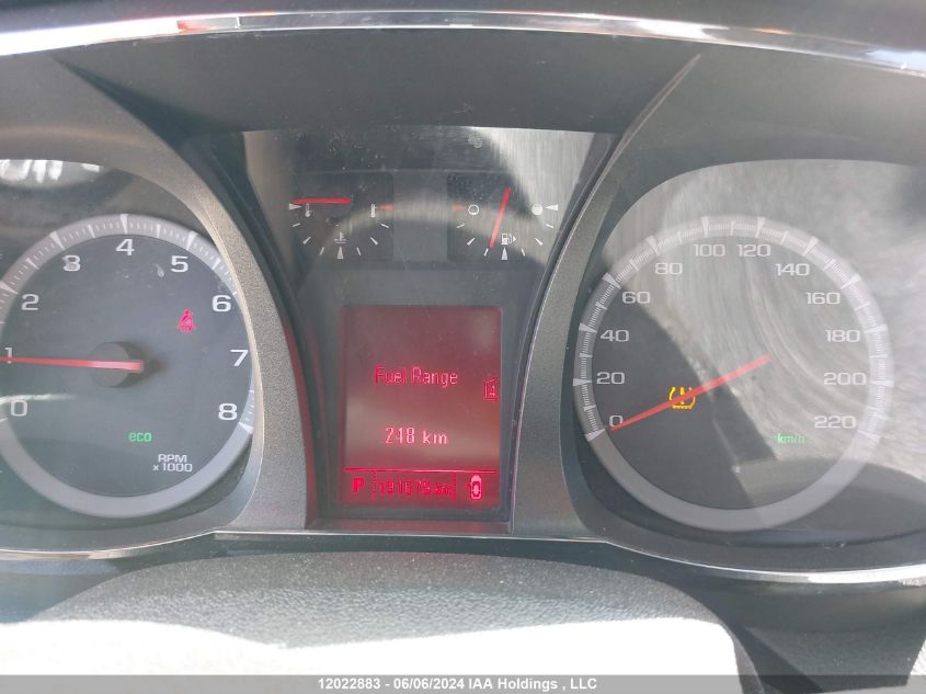 2012 GMC Terrain VIN: 2GKFLVEK0C6172487 Lot: 12022883