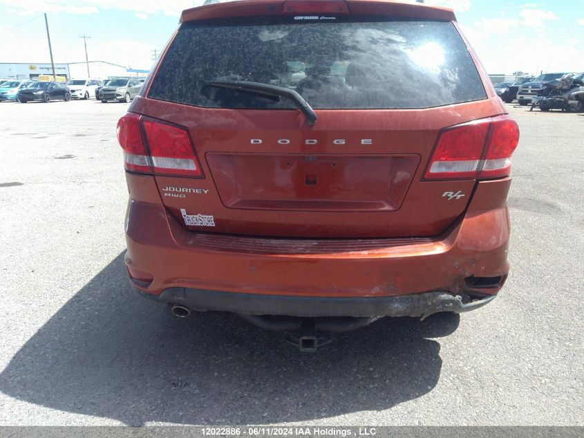 2012 Dodge Journey R/T VIN: 3C4PDDFG4CT312909 Lot: 12022886