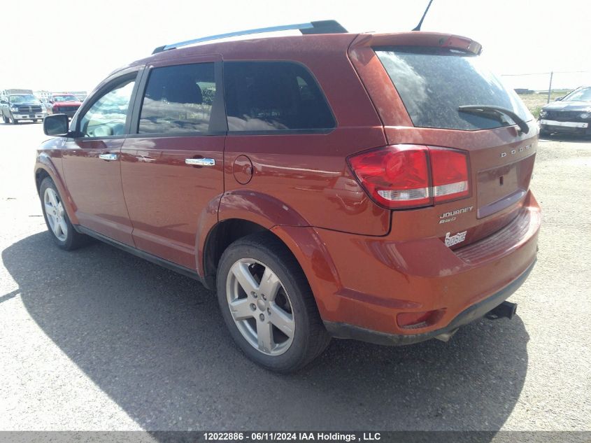 2012 Dodge Journey R/T VIN: 3C4PDDFG4CT312909 Lot: 12022886