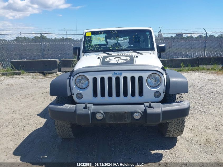 2017 Jeep Wrangler Unlimited Sport VIN: 1C4BJWDG1HL562094 Lot: 12022888