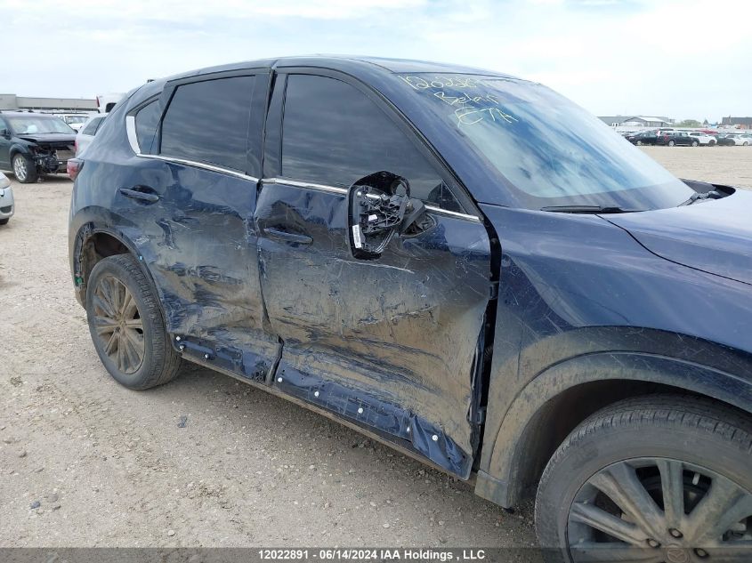 2022 Mazda Cx-5 Premium VIN: JM3KFBDM8N1629031 Lot: 12022891