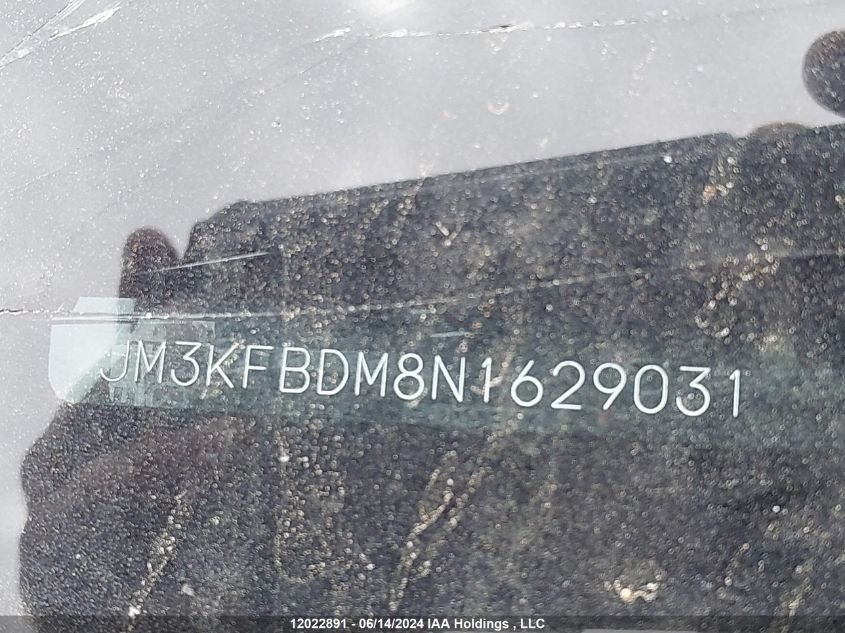 2022 Mazda Cx-5 Premium VIN: JM3KFBDM8N1629031 Lot: 12022891