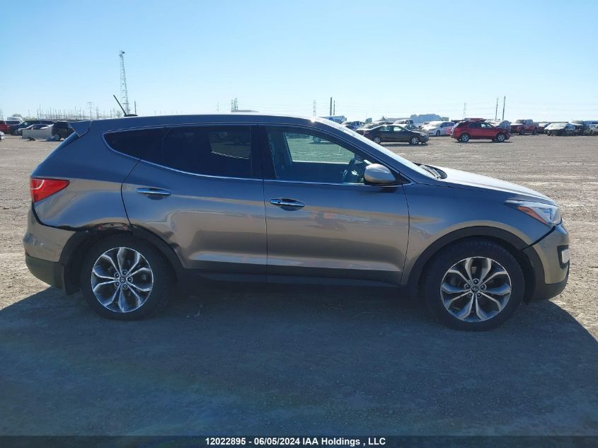 2013 Hyundai Santa Fe Sport VIN: 5XYZUDLA3DG076478 Lot: 12022895